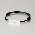 Driver No.44 Woven Black Bracelet