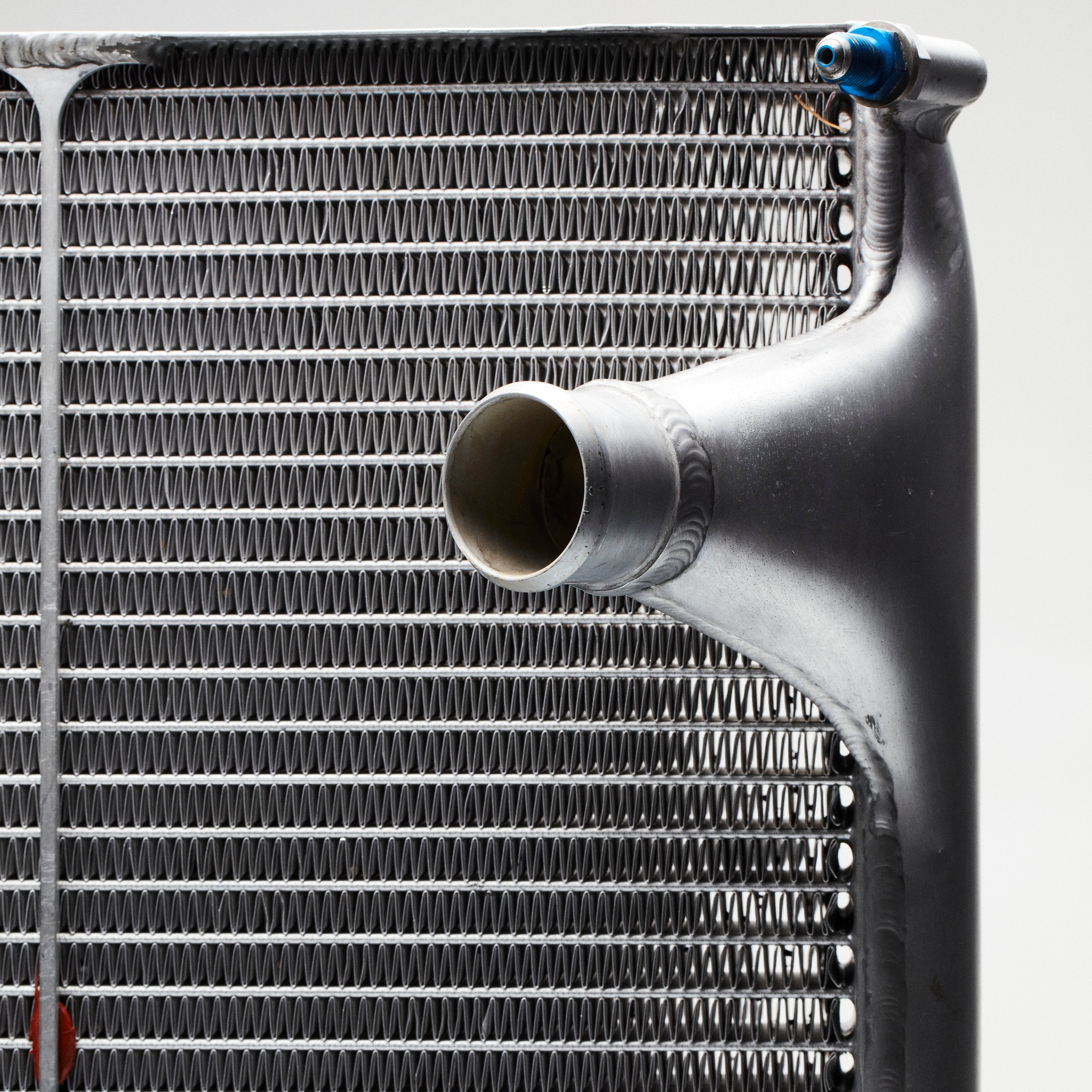 Close up of an F1 radiator 